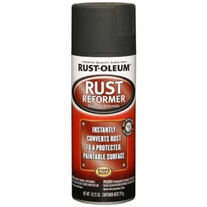 Automotive Rust Reformer Spray Flat Black