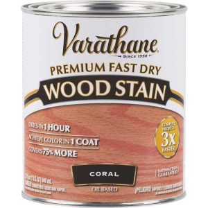 Varathane Premium Fast Dry Wood Stain Coral