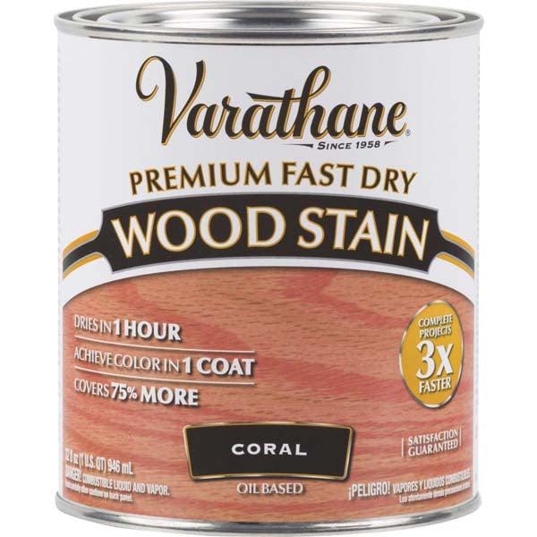 Varathane Premium Fast Dry Wood Stain Coral