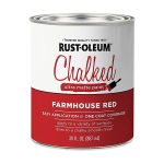 Chalked Paint Farmhouse Red