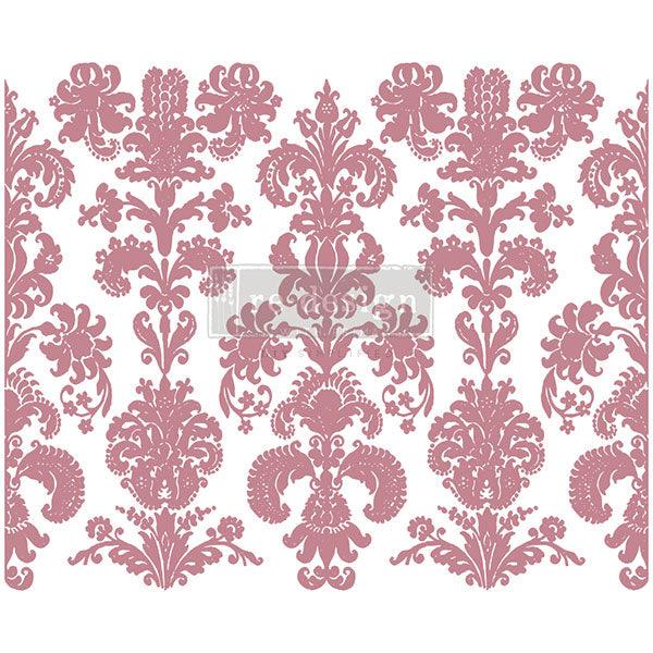 Stamped Damask |"30,5 x 30,5" Decor Stamp |ReDesign with Prima
