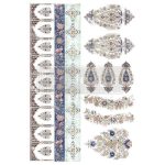 Elegant Accents |60.96 Cm X 88.9 Cm Decor Transfer |ReDesign with Prima