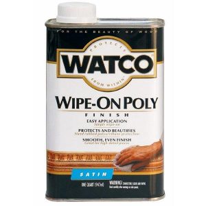 Watco Wipe On Poly Satin