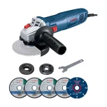 GWS 700 + 4 Cutting disc+ Carbon Brush Free