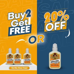 Gorilla glue clear 2 offers